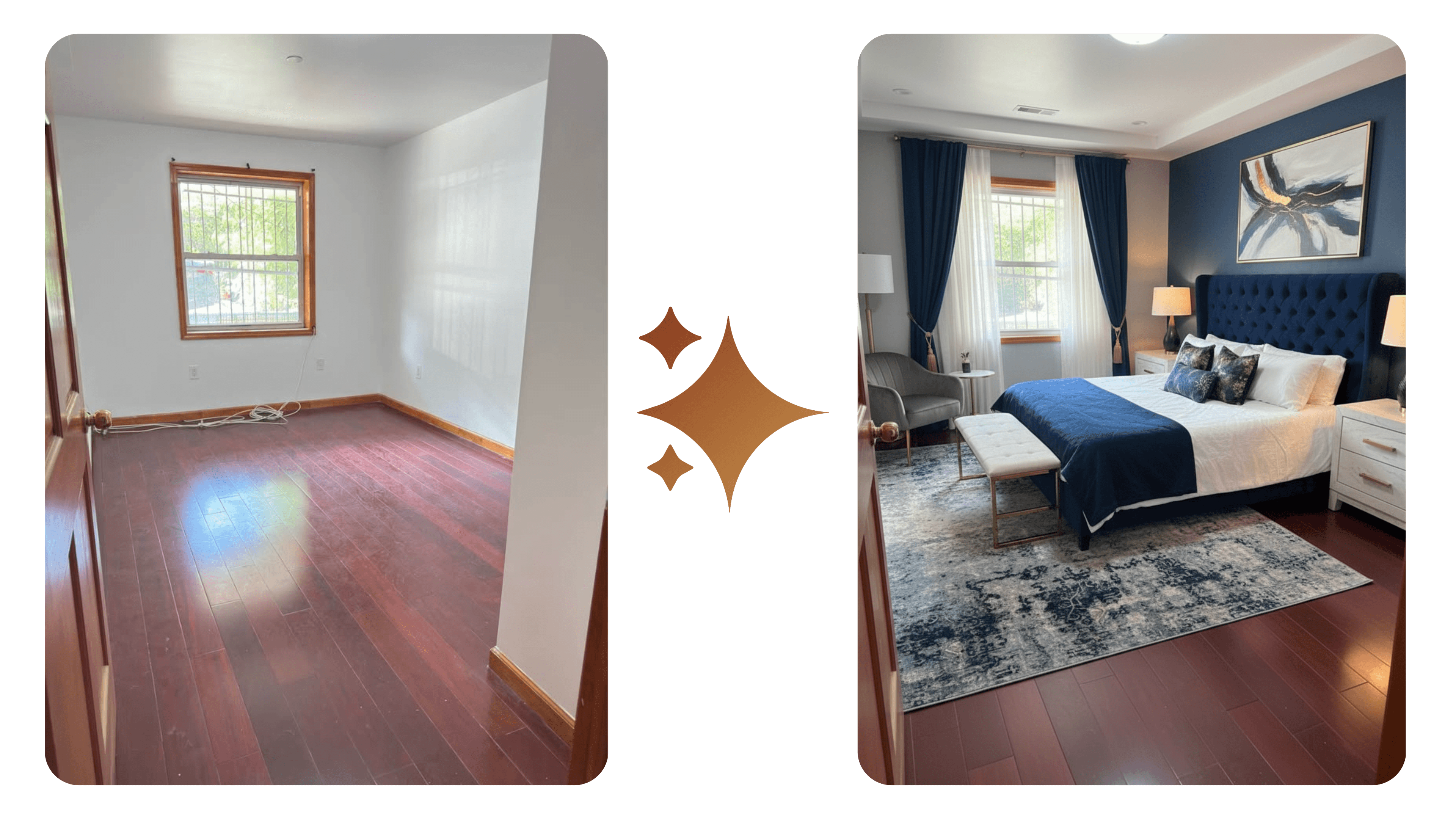 AI Real Estate Photo Enhancement - Modern Living